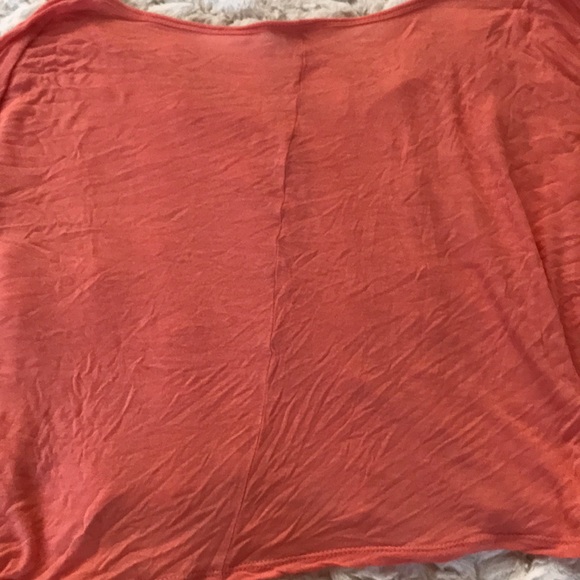 Coral Flowy Crop - Picture 3 of 3